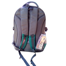 Load image into Gallery viewer, Camel mountain school bag- Grey &amp; light green
