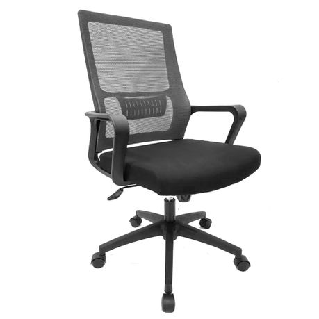 Lucio Mesh Back Office Chair - Black Buy Online in Zimbabwe thedailysale.shop