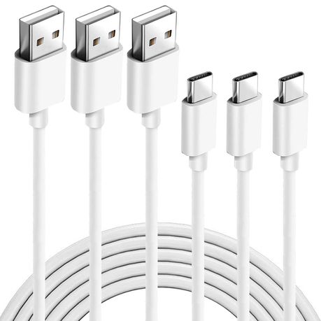 World Choice USB Type C Charging & Data Cable for Type C Devices pack of 3 Buy Online in Zimbabwe thedailysale.shop