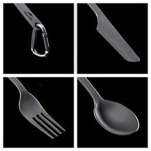 Load image into Gallery viewer, Titanium 3 Piece Cutlery Set

