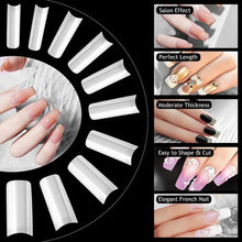Load image into Gallery viewer, Clear False Pre-Cut Nail Tips - 100 Piece
