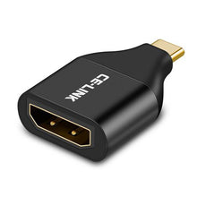 Load image into Gallery viewer, Type USB C to 4K HDMI Mini Adapter Thunderbolt 3 Compatible
