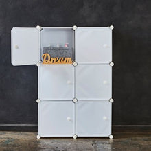 Load image into Gallery viewer, Gretmol 6 Cube Stackable Storage - White
