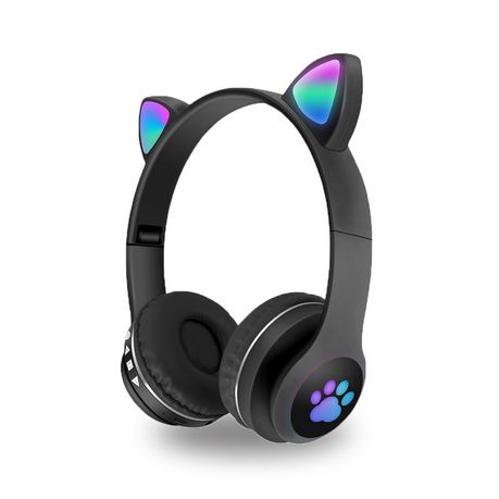 Cat Ear LED Wireless Bluetooth Headphone Buy Online in Zimbabwe thedailysale.shop