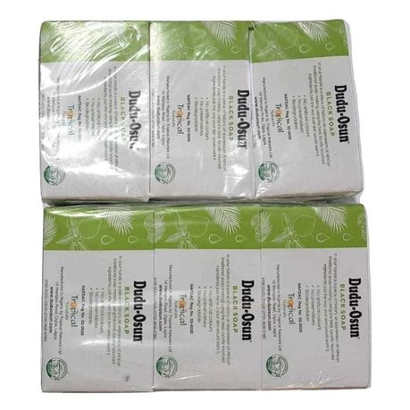 Dudu-Osun African Black Soap (Pack of 6) Buy Online in Zimbabwe thedailysale.shop