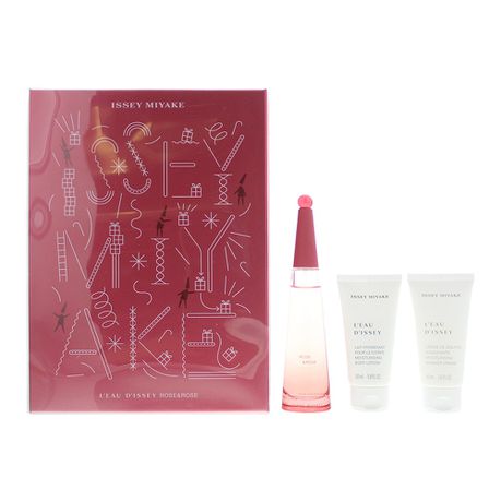 Issey Miyake L'Eau d'Issey Rose & Rose 3 Piece Gift Set (Parallel Import) Buy Online in Zimbabwe thedailysale.shop
