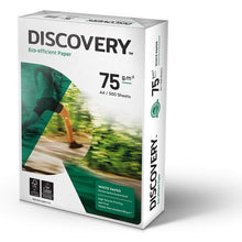 Load image into Gallery viewer, Discovery Paper A4 75gsm White - Box of 5 Reams (2500 Sheets)
