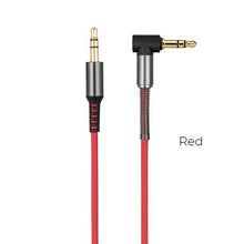 Load image into Gallery viewer, Hoco UPA02 1M Aux Spring Cable Red
