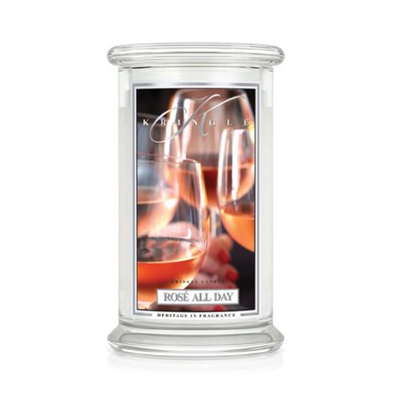 Kringle Candle - Rose All Day - Large Jar Double Wick - 622g Buy Online in Zimbabwe thedailysale.shop