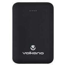 Load image into Gallery viewer, Volkano 5000mAh Power Bank - Nano Series - Black

