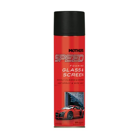 Mothers Speed Foaming Glass and Screen Aerosol - 538g Buy Online in Zimbabwe thedailysale.shop