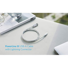 Load image into Gallery viewer, Anker PowerLine III Lightning Cable 0.9m White
