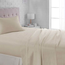 Load image into Gallery viewer, Wrinkle Resistant Egyptian Comfort Sheet Set: 4 Piece Queen: Cream Beige
