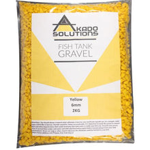 Load image into Gallery viewer, Akado Yellow Gravel for Aquarium 2Kg - 6mm
