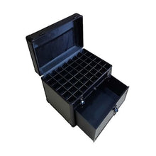 Load image into Gallery viewer, Professional Portable Aluminum Nail Storage Organizer - Black
