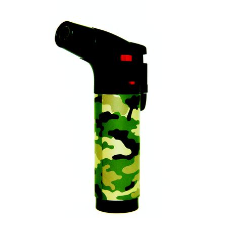 Zengaz Army Torch Jet Lighter - Light Green