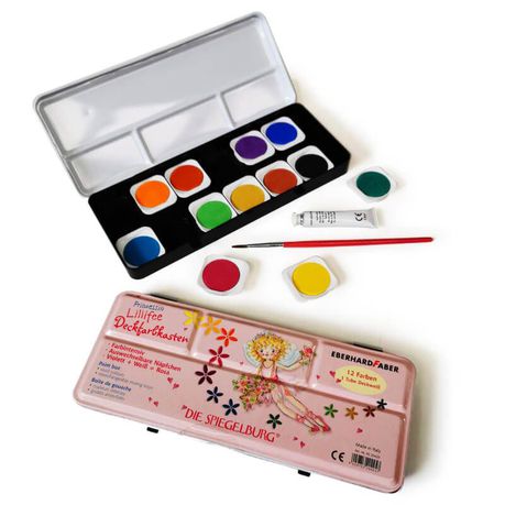 Prinzessin Lillifee Paint kit - 12 vivid colours + tube of white in a case Buy Online in Zimbabwe thedailysale.shop