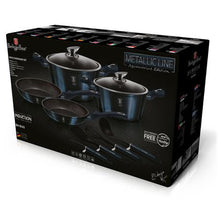 Load image into Gallery viewer, Berlinger Haus 10 Pieces Marble Coating Cookware Set - Aquamarine Edition
