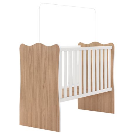 Linx Baby Crib Doce Sonho - Oak & White