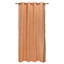 Load image into Gallery viewer, Curtain Nostos Stripe 140X270 Eyelet Orange
