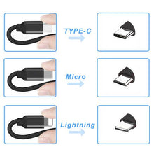 Load image into Gallery viewer, 3-in-1 1.2M USB Charging Cable (Type-C /Micro USB /Lightning) - 3 Pack
