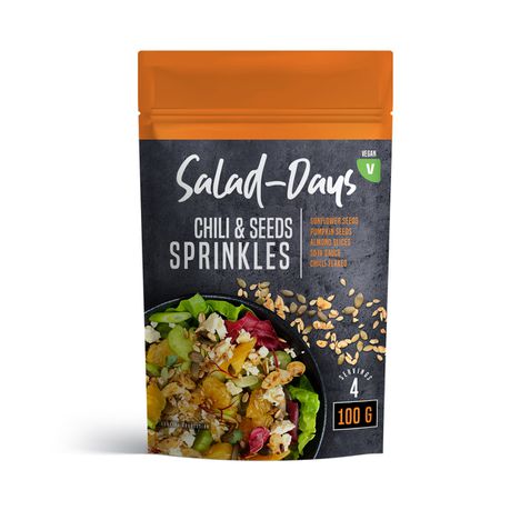 On The Go Salad Days Chilli & Seeds Sprinkles 12x100g Buy Online in Zimbabwe thedailysale.shop