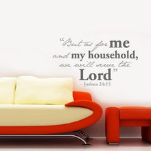 Load image into Gallery viewer, Fantastick - Joshua Quote Vinyl Wall Poetry
