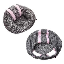 Load image into Gallery viewer, Baby Seat Support Pillow - Black and Pink
