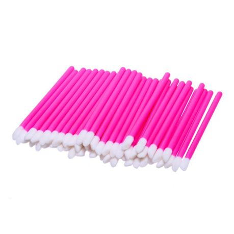 Disposable lip wands pack of 50 brush applicator for nails/eyes/lips