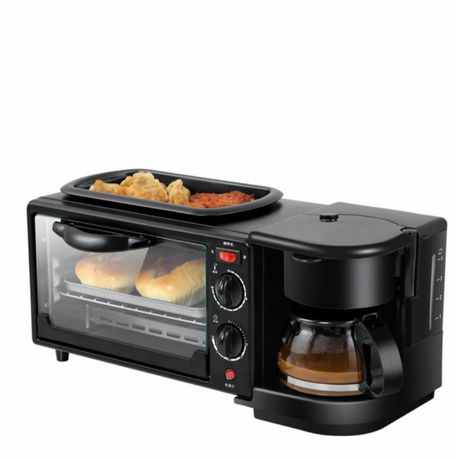 Mini oven 3-in-1 Breakfast Maker Buy Online in Zimbabwe thedailysale.shop