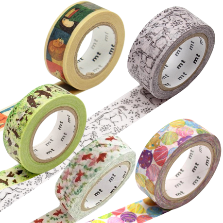 Washi Tape Box Set of 5 Rolls - Fanciful Buy Online in Zimbabwe thedailysale.shop