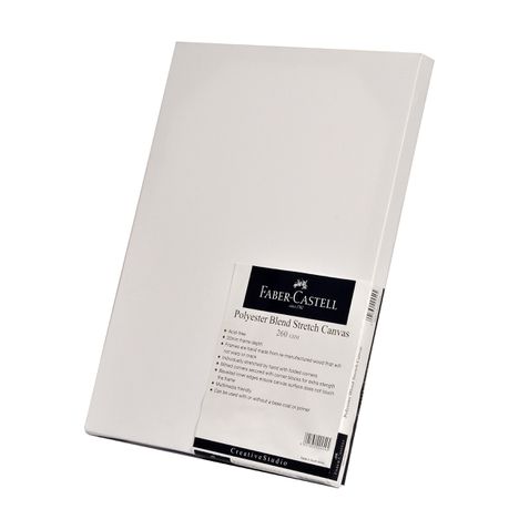 Faber Castell,, Stretch Canvas 260 gsm (Thin Edge) (Pk 2) 20x24 Buy Online in Zimbabwe thedailysale.shop