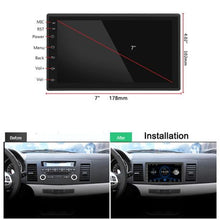 Load image into Gallery viewer, 2 DIN 7inch Android Car GPS Navigation Bluetooth CarPlay Android Auto
