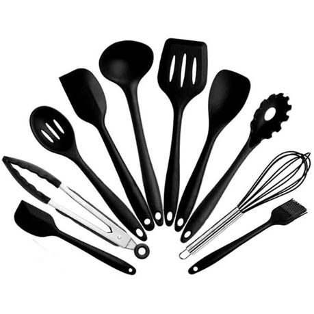 10 Piece Silicone Nonstick Utensil Set IB-70 Buy Online in Zimbabwe thedailysale.shop