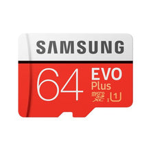 Load image into Gallery viewer, Samsung EVO Plus 64GB MicroSDXC with SD Adapter
