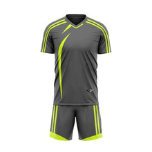 Load image into Gallery viewer, Ronex RC-721 Soccer Kit Combo Charcoal/Lime(Adult)
