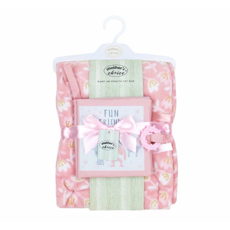 Baby Blanket And Fabric Book - Girl's Fun Friends Buy Online in Zimbabwe thedailysale.shop