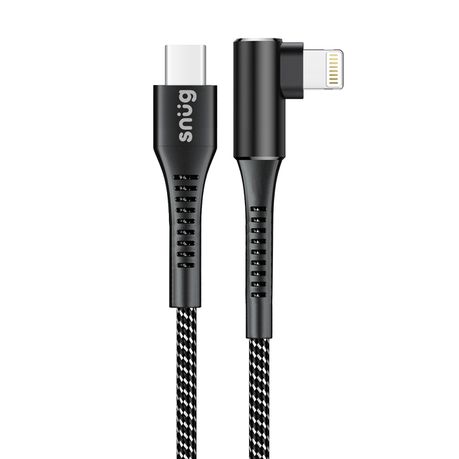 Snug O-Copper MFI To Type-C Cable With Stand 60W-Black/Silver Buy Online in Zimbabwe thedailysale.shop