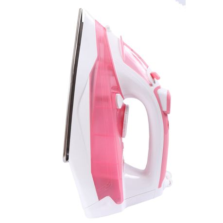 2300W Stainless Steel Soleplate 3 Function Thermostatic Steaming Iron -Pink Buy Online in Zimbabwe thedailysale.shop