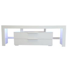 Load image into Gallery viewer, Modern light luxury high-gloss TV Stand with RGB LED Light JMY-Y-07
