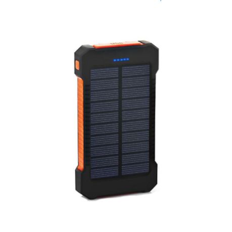 15000mAh Solar Powered Power Bank with Compass and Light Buy Online in Zimbabwe thedailysale.shop