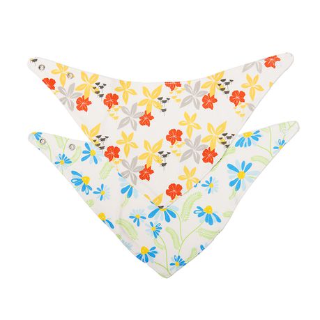 All 2 Pack Floral Baby Bib Clothes Buy Online in Zimbabwe thedailysale.shop