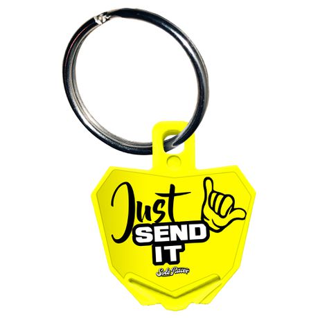 Key Ring - Yellow - Just Send It Buy Online in Zimbabwe thedailysale.shop