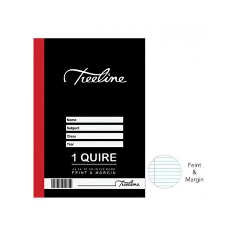 pack of 10 Hard Cover Counter Books 1Q A4 96 pg - Feint & Margin Buy Online in Zimbabwe thedailysale.shop