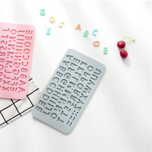 Load image into Gallery viewer, iKids Baby Food DIY Silicone Mold for Chocolate, Candy, Gummy 52 Alphabet
