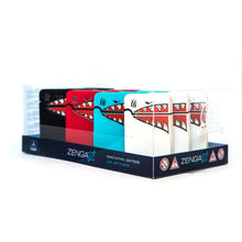 Load image into Gallery viewer, Zenga Grand Jet Flame Shark Lighter Mixed 12's
