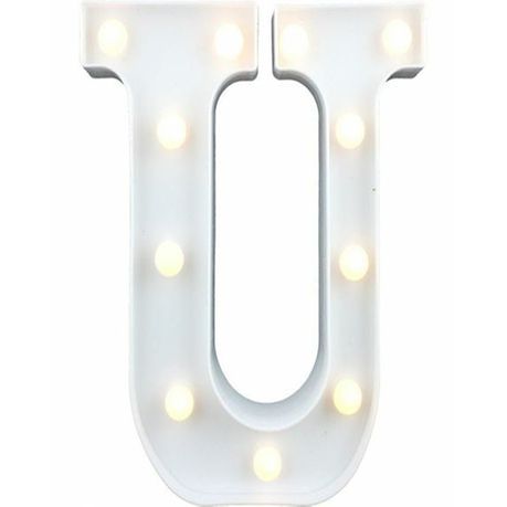 LED Lights Letter -U