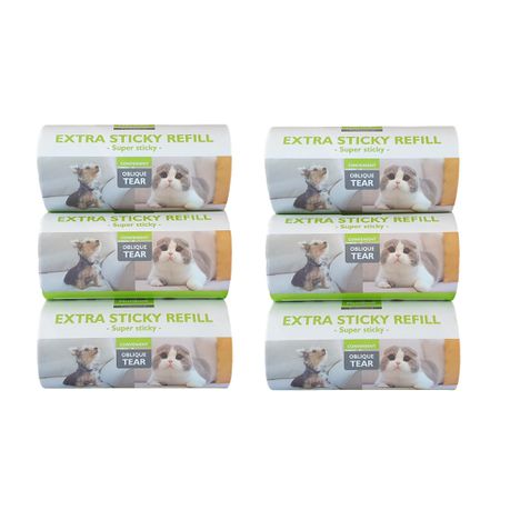 Nunbell Pet Hair Remover Refill - 6 Rolls Buy Online in Zimbabwe thedailysale.shop