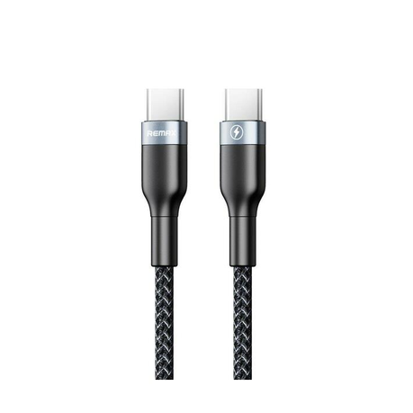 Remax RC-010 Fast Charging Type-C to Type-C Data Cable - Black Buy Online in Zimbabwe thedailysale.shop