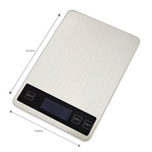 Load image into Gallery viewer, Gretmol Digital Kitchen Scale - Stainless Steel - 5kg

